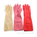 Household Acid Alkali Oil Protection Latex Rubber Gloves